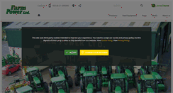 Desktop Screenshot of farmpower.ie